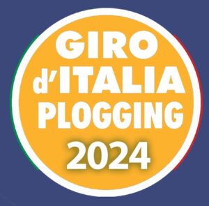 Logo giro d’Italia plogging